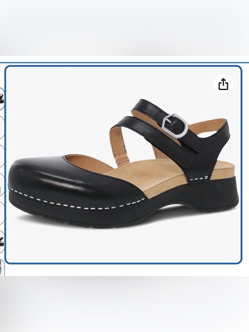 New! Dansko Brissa Mary Jane Clogs size 40